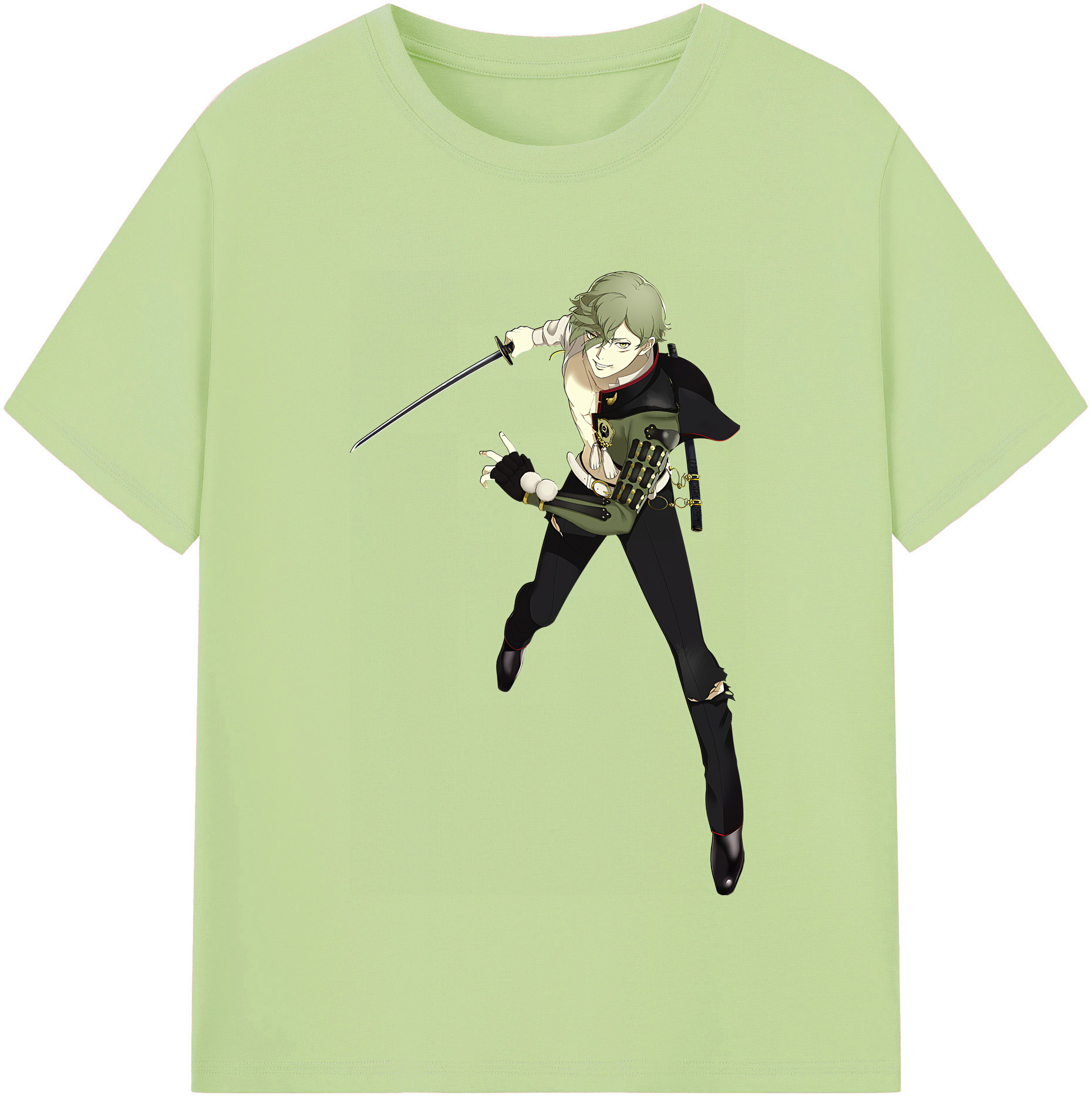 （画像用） 刀剣乱舞 Touken Ranbu 綿100％半袖Tシャツ（フロントプリント）